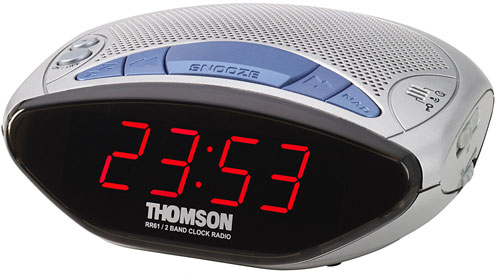 Radio reloj despertador TM Electron TMRAR010